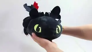Night Fury & Light Fury in ONE Plush Toy