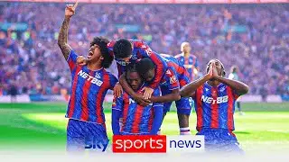 Crystal Palace win first ever trophy with FA Cup victory over Man City