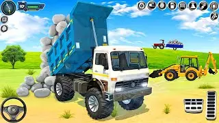JCB , HMT , SONALIKA , MAHINDRA DI , TRAKTOR TROLLEY BORI UNLOADING #jcb #dumper #truck #tractor