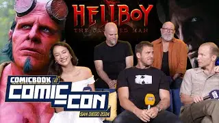 Making A Rated-R Hellboy! Hellboy:The Crooked Man Cast Interview - San Diego Comic-Con 2024