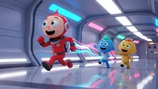 Among Us Sleepy Crewmate Missed the Alarm ⏰👽 | Kids Songs & Nursery Rhymes