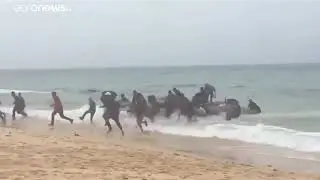 Arriv&eacute;e des migrants senegalais en Espagne Voici comment ils font