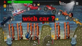 Hill climb racing all vehicles crossing the longest bridge crossing 😲🚓 #viral #gamplay #video 