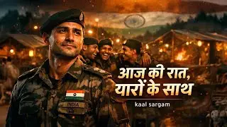 Aaj Ki Raat, Yaaron Ke Saath | Emotional Army Song | KaalSargam | Brotherhood Anthem