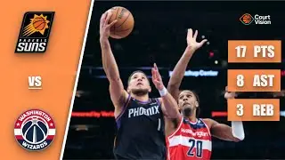 Devin Booker - 17 Points, 8 Assists, 3 Rebounds vs Wizards - 2025-26 Regular Season