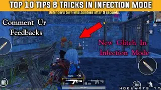 Infection Mode Top 10 Tricks | New Infection Mode Glitch | New Zombie Mode Tips & Tricks | Subscribe