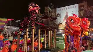 🏮Extreme Lion Dance Show | 廟會高空舞獅超狂演出！