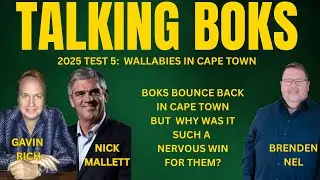 TALKING BOKS with Nick Mallett & Gavin Rich:  Why was it such a nervous Bok performance in Cape Town