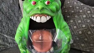 Ghostbusters Slimer Candy Bowel Holder Review Halloween Costumes Fun.com