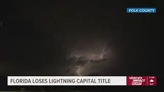 Florida loses lightning capital title to Oklahoma