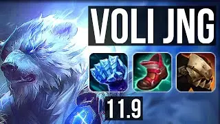 VOLIBEAR vs SHACO (JUNGLE) | 2.3M mastery, 15/2/11, Legendary, 400+ games | NA Diamond | v11.9