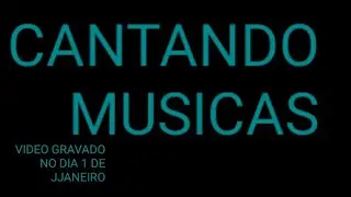 TENTANDO CANTAR MUSICAS (MIGUEL ARTHUR)