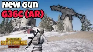 New gun G36C Assault Rifle pubg mobile
