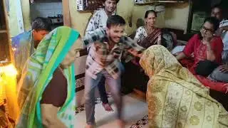 आजी आणि मि सोबत नचलो 😍 #खानदेश #आहिराणी #jaykhandesh #khandeshivlog #aahirani_status 