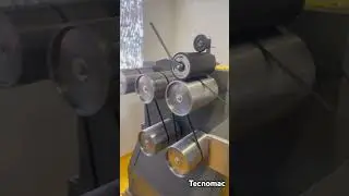 L&iacute;nea de extrusion de flejes #extrusora #tecnomac#fleje #polietileno