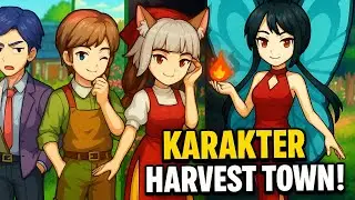 Mengenal Semua NPC di Harvest Town: Dari Bujangan Tampan, Gadis Cantik, hingga Karakter Misterius!