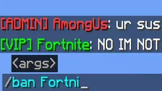 video games portrayed by hypixel chat