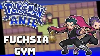 POKEMON A&Ntilde;IL EP.9- FUCHSIA CITY GYM! pokemon fangame walkthrough