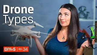 Different types of Quadcopters &ndash; Drone Type Comparison 🚁 DIY in 5 Ep 34