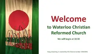 Funeral Service for Clara Meyer on Saturday November 12, 2022 at Waterloo CRC