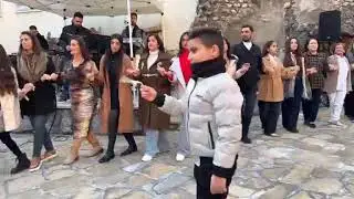 حفل الفنان الالقوشي طلال گريش القادم من كندا في سوق القوش القديم