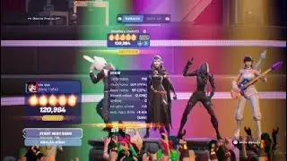 Fortnite Festival IRIS OUT by Kenshi Yonezu 100% percent on expert lead