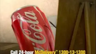McDonald's Malaysia Coke Glass Meal TVC 2011