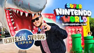 I Visited Super Nintendo World in Japan | Mario Kart, Zelda & More!