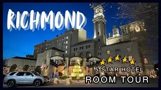 開箱【Unboxing The Jefferson Hotel Richmond, Virginia】Room tour｜入住歷史悠久但華麗壯觀的五星級酒店｜性價比高？Worth It？
