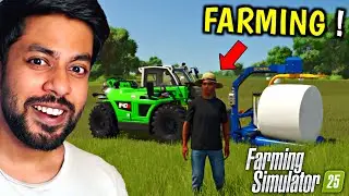 This FARMING GAME IS AWESOME ! | Farm Simulator 25 gameplay | Tamil | MR IG