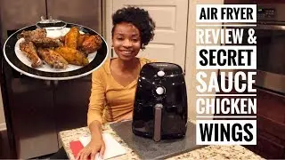 Air Fryer Review & 'Secret Sauce' Chicken Wings