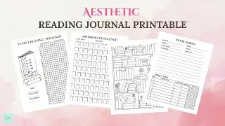 Reading Journal Printable for Book Lovers| Book Tracker & Reading Goals Planner + Free 2026 Calendar
