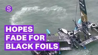 Horror SailGP crash leaves sailor needing surgery as Black Foil's title hopes fade | Stuff.co.nz