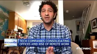Tech companies are consolidating offices amid the rise of remote work