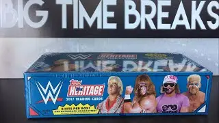 Topps WWE Heritage 2017 Hobby Box Break #1