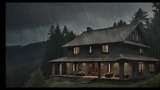 Calm Nightfall: Bid Farewell to Sleep Troubles with Soothing Rain Sounds