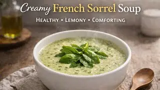 Soupe &agrave; l&rsquo;Oseille |  Traditional French Sorrel Soup Made HealthyOne-Pot Healthy French Sorrel Soup 🌿