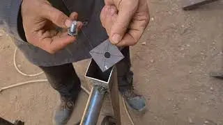 How to Make an Iron Sleeping Bed Part 17 / كيفية صنع سرير نوم حديدي الجزء 17