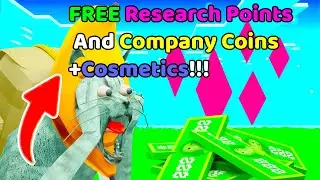 ALL WORKING CODES for FREE Research Points, Company Coins & Cosmetics