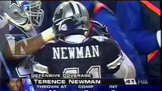 Terence Newman INT #3 at Washington 12/14/03