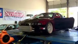 DSM 2G Eclipse 2.3L GTX35 DOGBOX 50/50 meth Dyno Tuning!