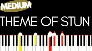 Bloody Roar 2 - Theme of Stun OST Medium piano tutorial