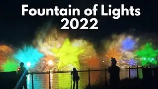 NUVALI Sta. Rosa Laguna Fountain of Lights 2022