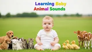 Newborn Baby Animals Worldwide & Their Sounds | Learn with Love