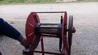 Sobadora de cuero casera