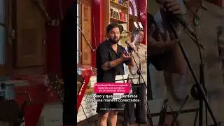 En el video difundido por las rrss, se ve a Boric en el concierto de Chinoy en la Cafeter&iacute;a Popular