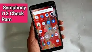 symphony i12 phone check ram