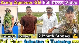 The Life Style OF Agniveer GD || Army Agniveer Study से Selection तक Full Video 💪