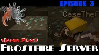Frostfire SMP ep. 3 - cave's and CaseTheGod!