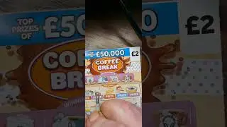 NEW &pound;2 SCRATCHCARDS IN PLAY COFFEE BREAK AND TROPICAL LINES